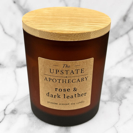 Rose & Dark Leather